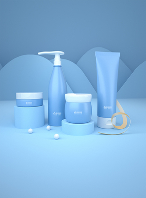 禮盒模型海報(bào)設(shè)計(jì) 洗護(hù)用品的視覺(jué)盛宴